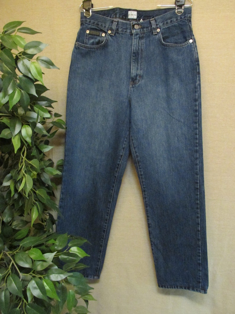 Vintage 1990's Calvin Klein Easy Fit Sandblast Blue Denim | Etsy