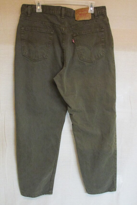 dark green levis