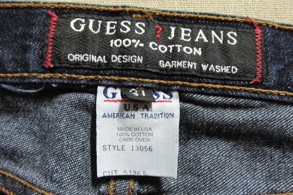 Vintage Guess Jeans Straight Leg Dark 