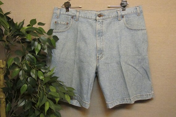 Loose Fit Blue Denim Jean Shorts - Etsy
