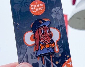 Doggie Diner SF Giants enamel pin