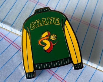Niles' Jacket enamel pin Frasier