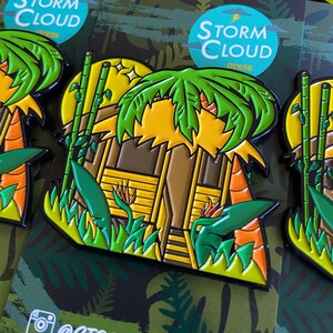 Dream Home: Bahay Kubo enamel pin/sticker