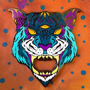 Limited Edition Elevated Tiger bottle opener