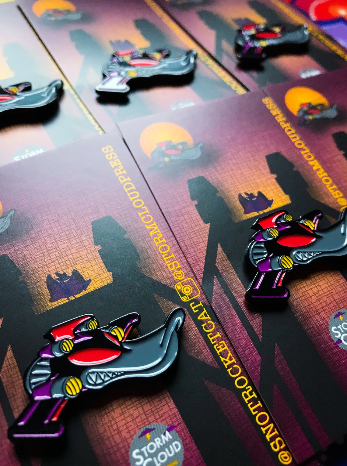 Thunderquack Negaduck Darkwing Duck Darkwarrior Duck Enamel Etsy