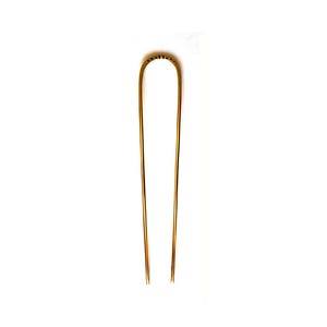 6 inch brass hairpin for long and thick hair.