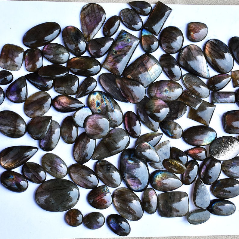 Wholesale Lots Labradorite Mix Size shape Sodalite Labradorite Labradorite Gemstone Natural Labradorite Cabochon Multi Labradorite