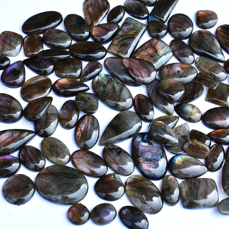 Wholesale Lots Labradorite Mix Size shape Sodalite Labradorite Labradorite Gemstone Natural Labradorite Cabochon Multi Labradorite