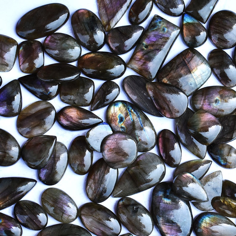 Wholesale Lots Labradorite Mix Size shape Sodalite Labradorite Labradorite Gemstone Natural Labradorite Cabochon Multi Labradorite