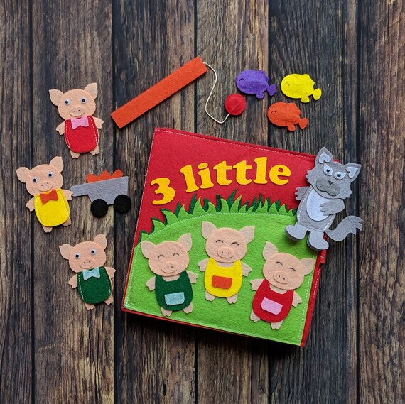 3 little pigs toys