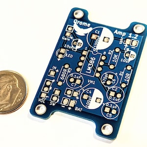 DIY : amplificateur de guitare Qrome (circuit imprimé vierge)