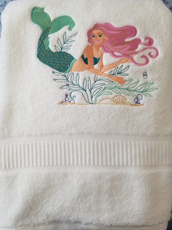 OBA HOME Cotton Bath Towels - Set of 2 (White)
