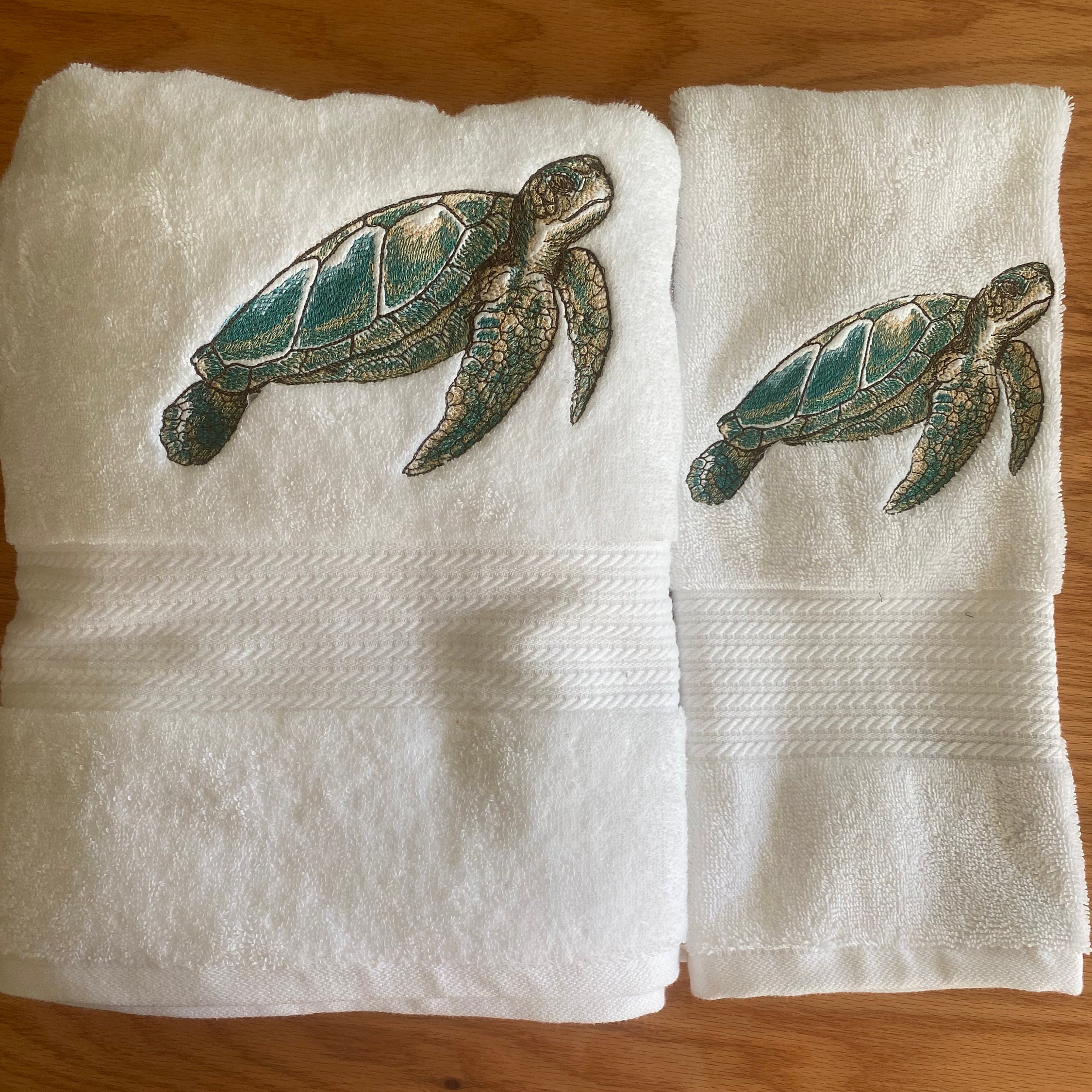 The Original Maui Sea Turtle Extra Large Towel