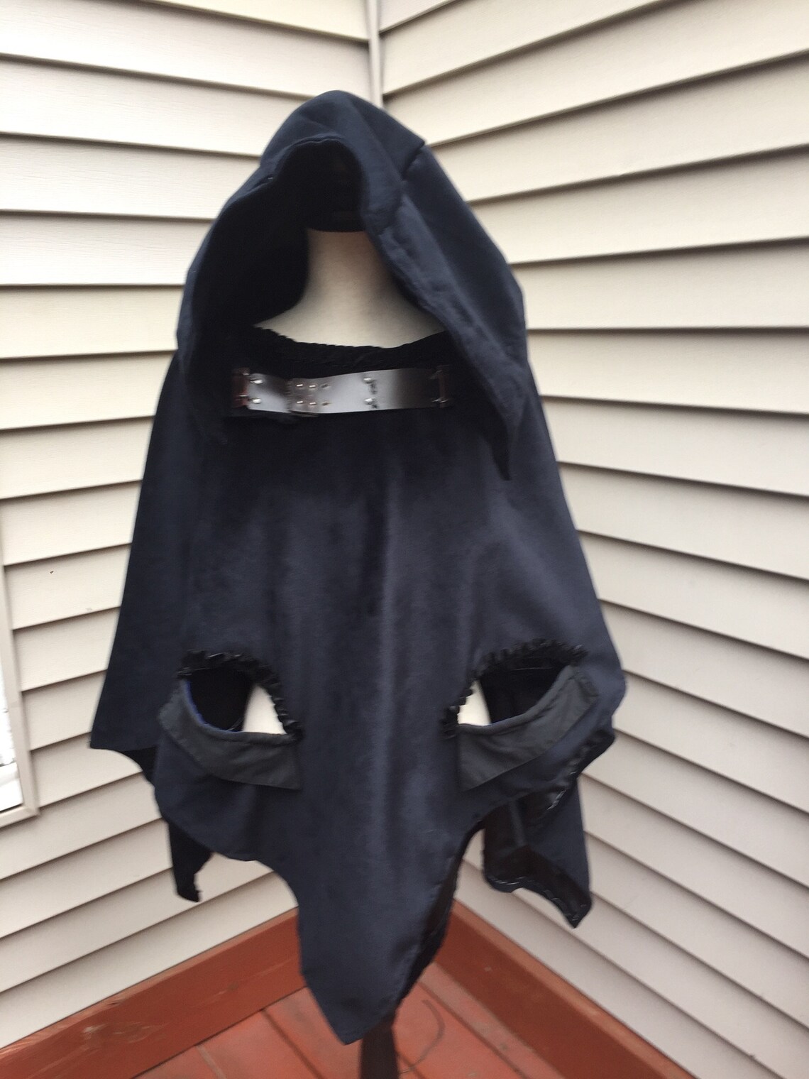 Gothic Hooded Poncho - Etsy