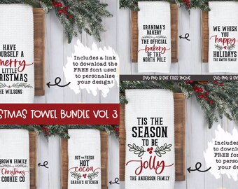 Download Christmas Tea Towels Svg Etsy