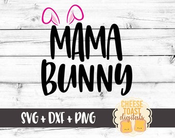Download Free Mama Bunny Svg Etsy PSD Mockup Template
