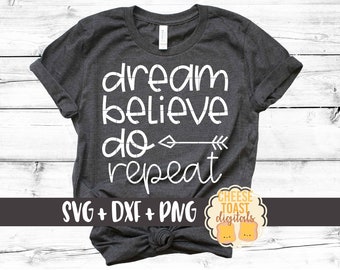 Download Dream Believe Svg Etsy