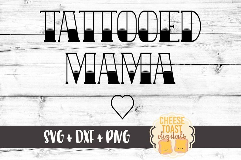Download Tattooed Mama SVG Mom Svg Tattoo Svg Cool Mom Svg Mom with | Etsy