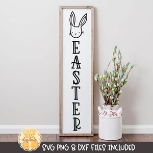 Easter Vertical Porch Sign SVG Bundle, Spring Svg, Porch Sign Svg ...