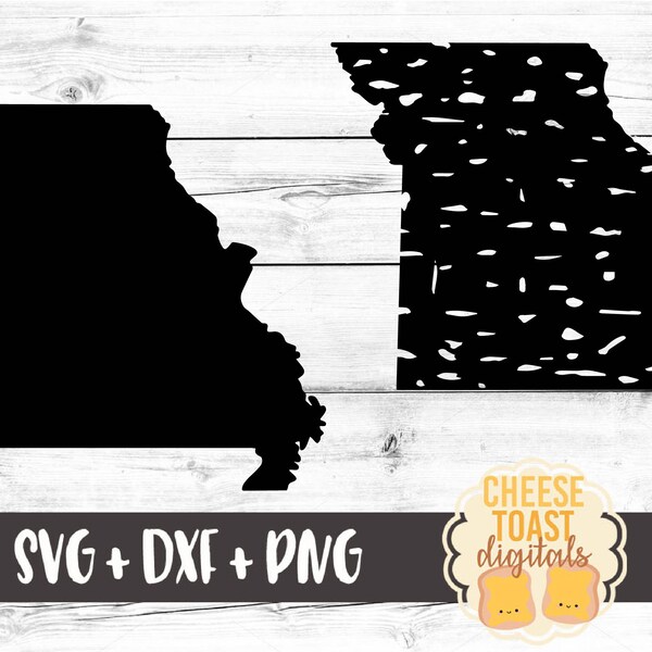 Missouri Silhouette - Etsy