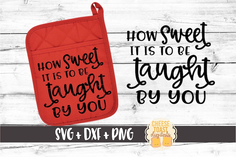 Download Pot Holder SVG Bundle Teacher Oven Mitt Svg Teacher Pot | Etsy