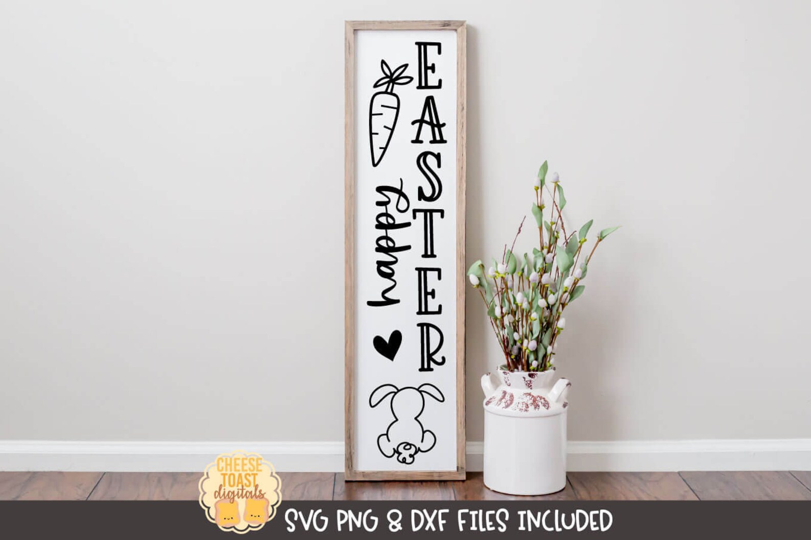 Easter Vertical Porch Sign SVG Bundle, Spring Svg, Porch Sign Svg ...