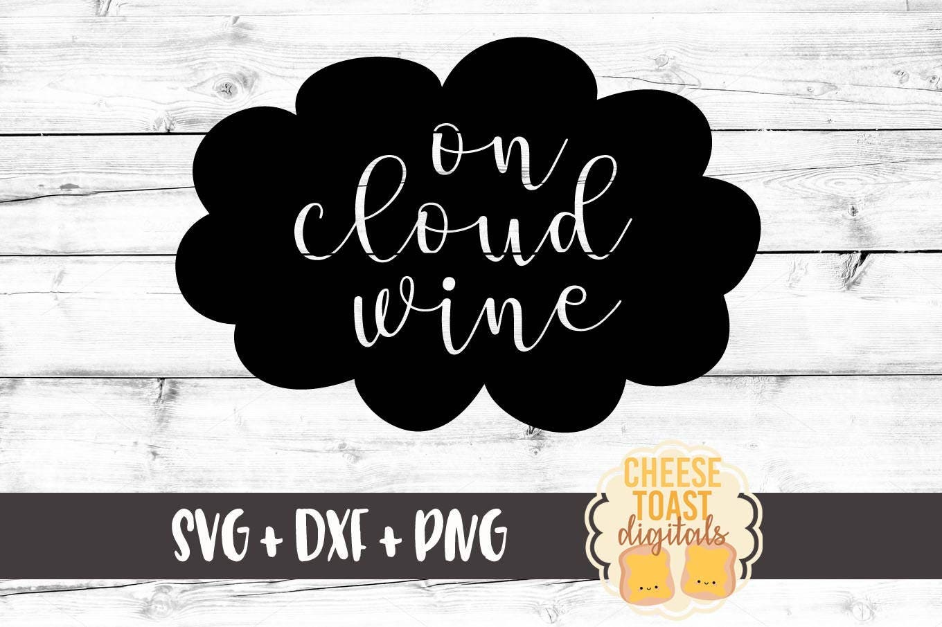 Download On Cloud Wine SVG Wine Svg Funny Mom Svg Wine Glass Svg | Etsy