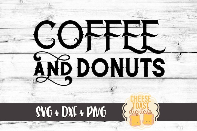 Download Coffee and Donuts SVG Donut Svg Coffee Svg Donut Lover Svg | Etsy