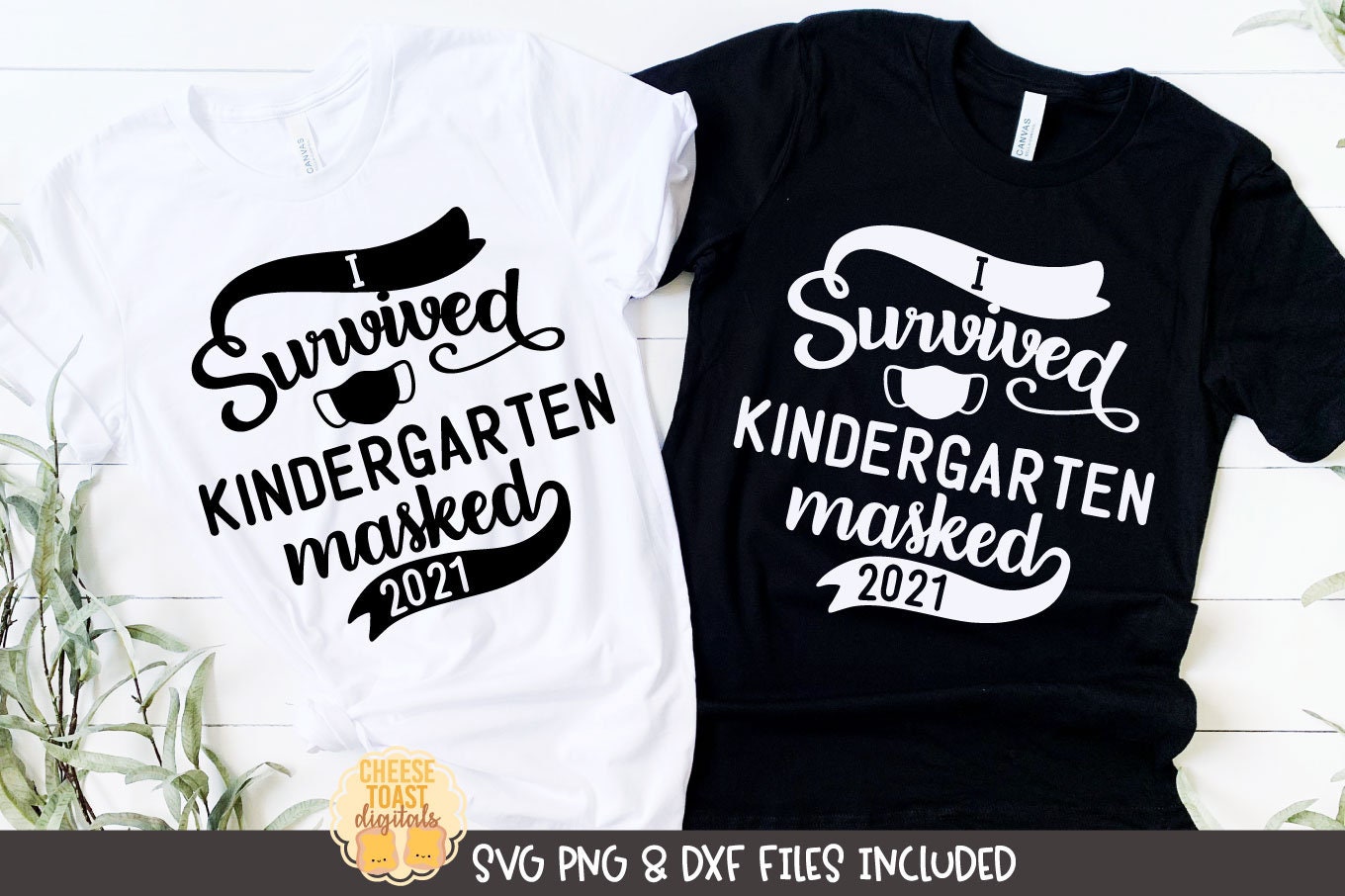 Download I Survived Kindergarten Masked 2021 SVG PNG DXF Last Day ...