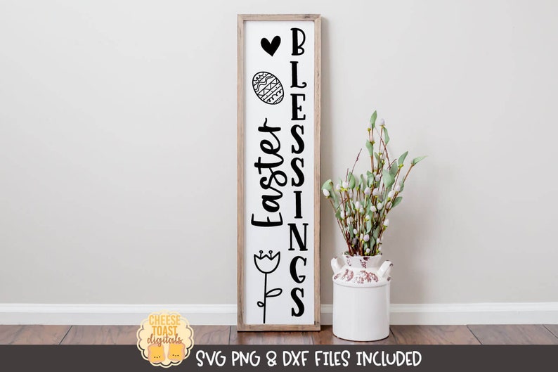 Easter Vertical Porch Sign SVG Bundle, Spring Svg, Porch Sign Svg ...