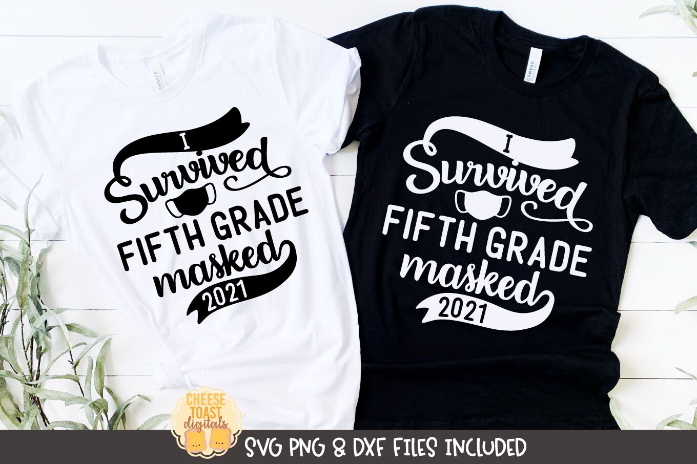 Download I Survived Fifth Grade Masked 2021 SVG PNG DXF Last Day of ...
