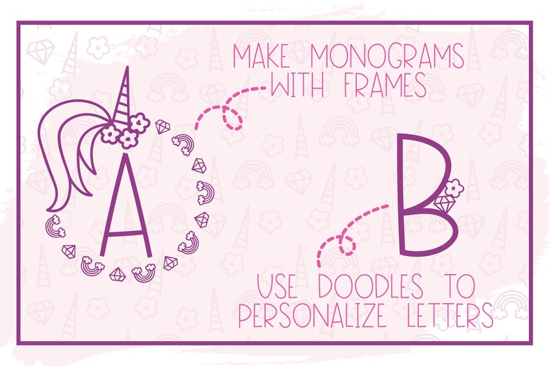 Free Free Unicorn Alphabet Svg 904 SVG PNG EPS DXF File