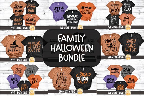 Download Family Halloween Svg Bundle Halloween Shirt Mommy And Me Etsy