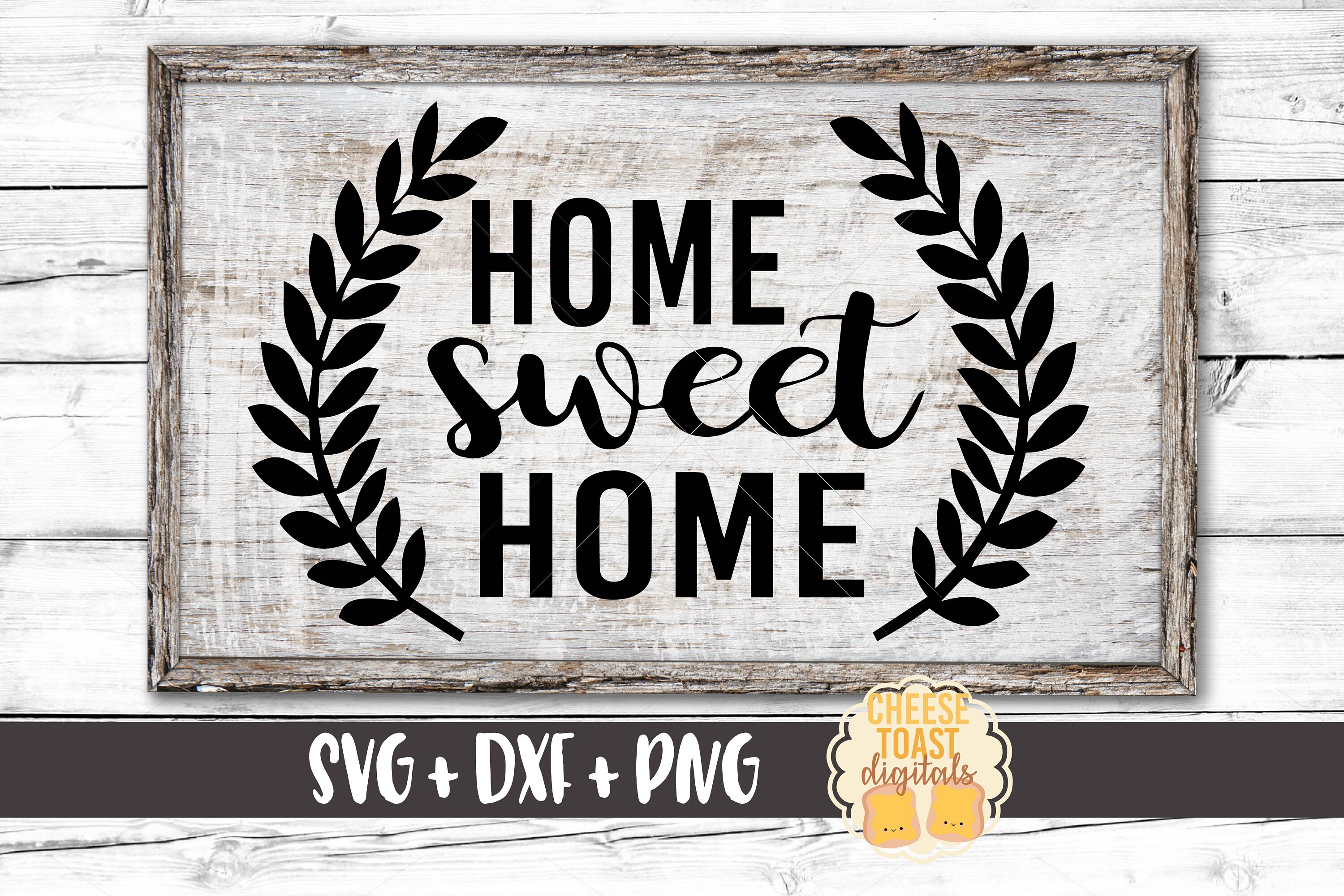Download Home Sweet Home SVG Home Svg Laurel Svg Welcome Svg Cricut ...