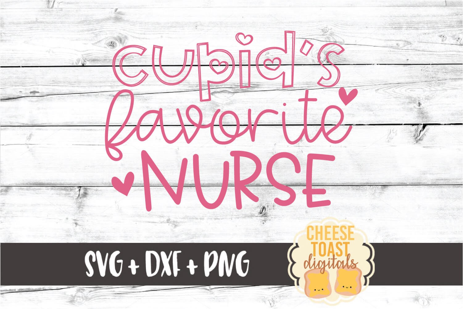 Cupid's Favorite Nurse SVG PNG DXF Cut Files, Nurse Valentine Shirt ...