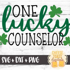 Ein Glücksbringer Svg, St. Patrick es Day Svg, Shamrock Svg, Ratgeber Svg, Schulsvg, Svg Dateien, Cut File, Svg für Cricut, Silhouette