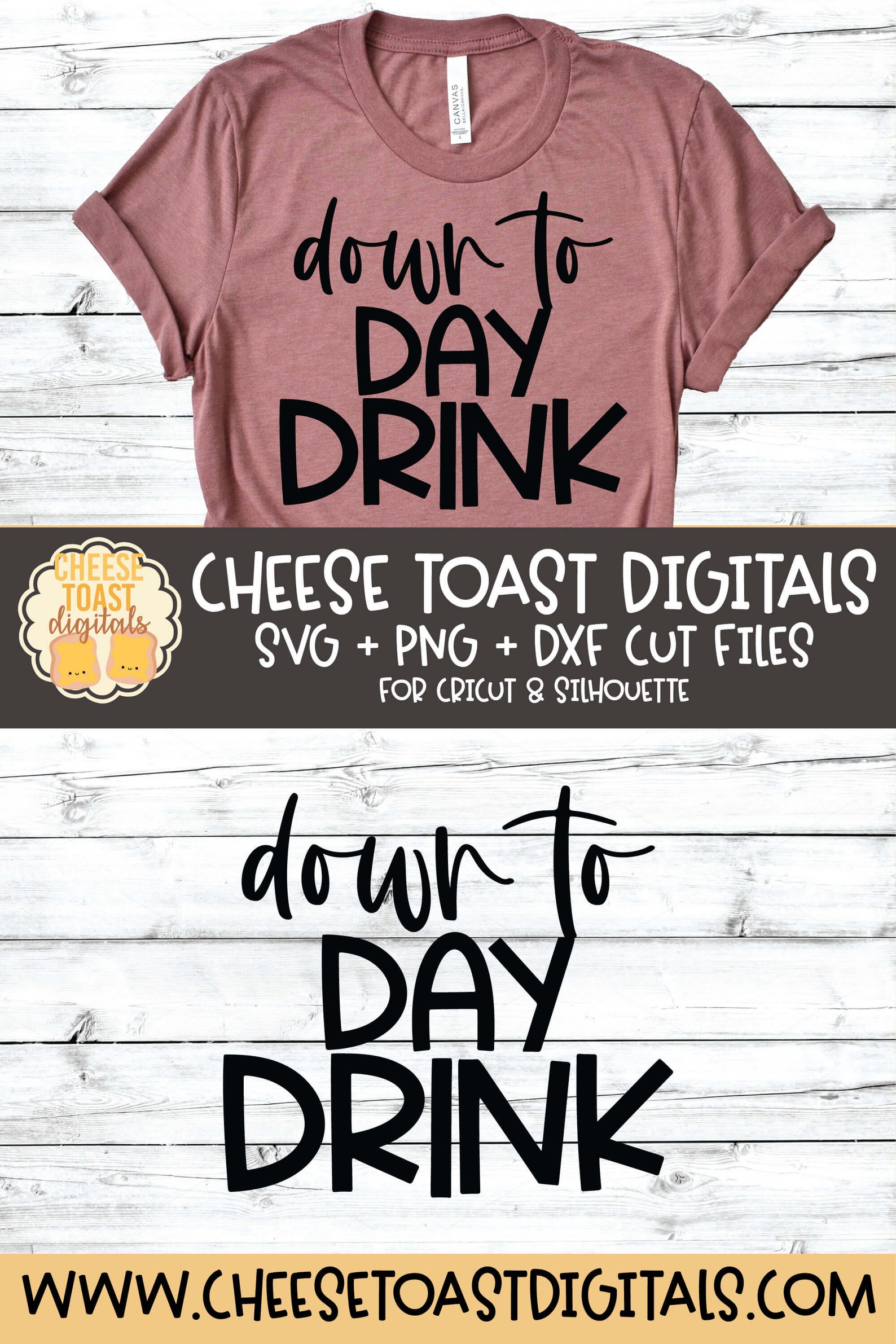 Down to Day Drink SVG PNG DXF Cut Files Women's Drinking Etsy