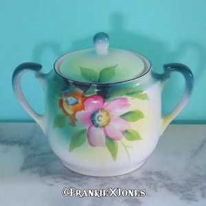 1920&#39;s Sugar Bowl with Lid | Noritake Morimura