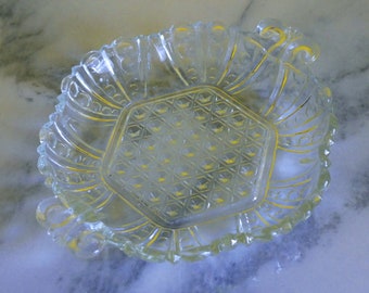 20's Art Deco Imperial Cut Glass Tray