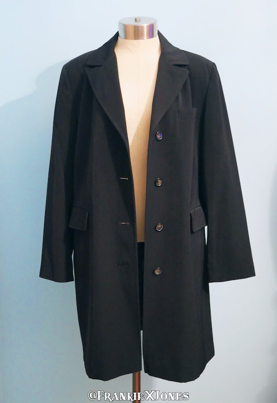 90's Black Suit Jacket | Petite Medium | Jacqueli… - image 1