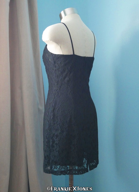 80's Clues Collections Black Lace Sweetheart 50's… - image 4