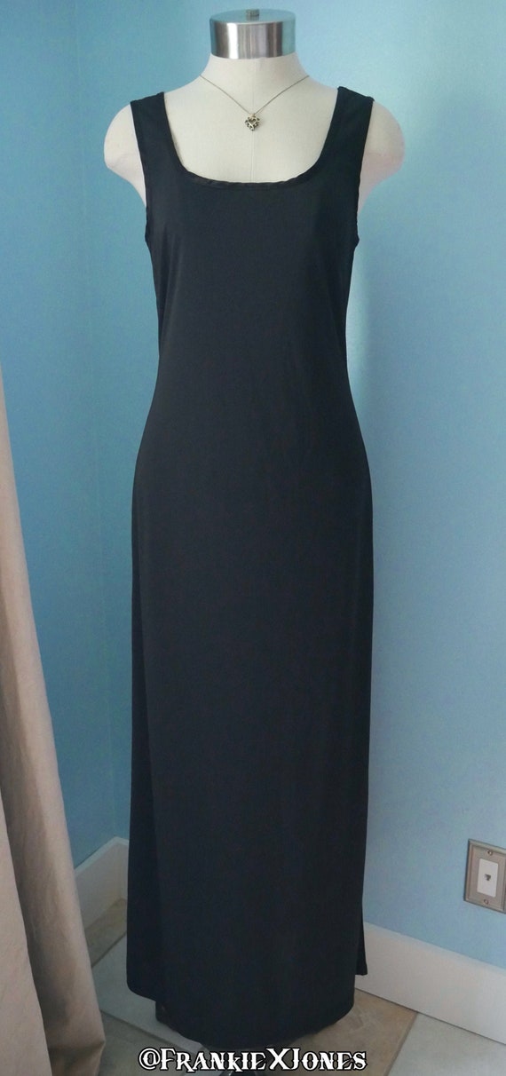 90s Golden Cable Knit Maxi Dress (S/M)