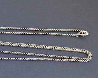 27 "Vintage 835 Silber Venezianische Halskette
