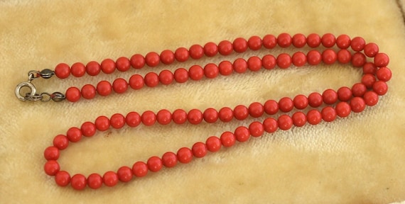 PERLINE DI CORALLO Rosso Italiano 100% Naturale, Perle - Foto 9