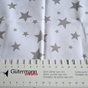 Cotton fabric stars 1.60 m wide Cotton woven fabric decorative fabric