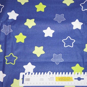 Cotton fabric stars 1.60 m wide Cotton woven fabric decorative fabric