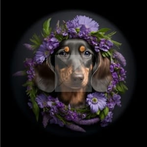 Panel fabric panel French-Terry dog 50 x 70 cm sewing