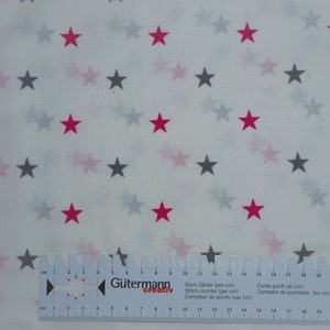 Cotton fabric stars 1.60 m wide Cotton woven fabric decorative fabric