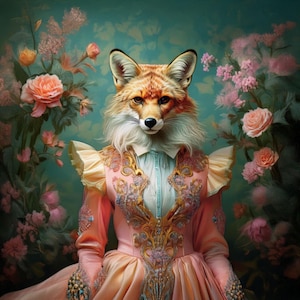 Panel velvet velour fox in dress dimensions: approx. 45 x 45 cm sewing cushions chairs