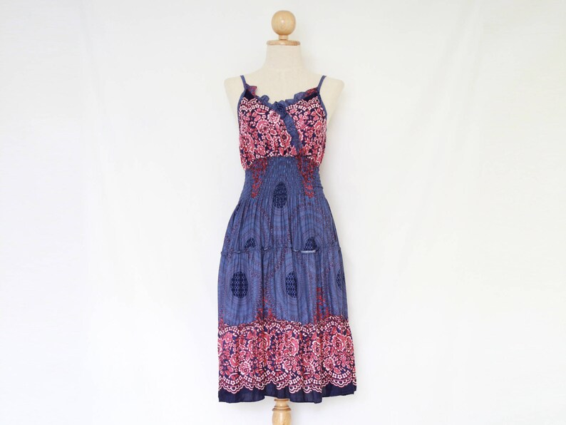 womens navy summer dress